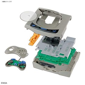 BEST HIT CHRONICLE SEGA SATA (HST-3200) 2/5 Colored Plastic Model