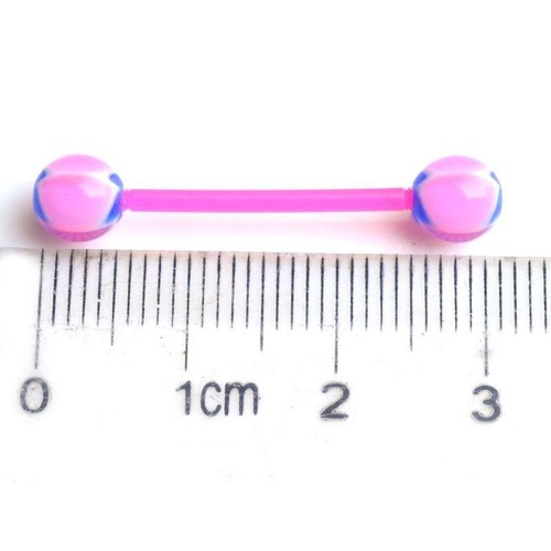 10X Mixed Ball Tongue Navel Nipple Barbell Rings Bars Body Jewelry Pierci WDC