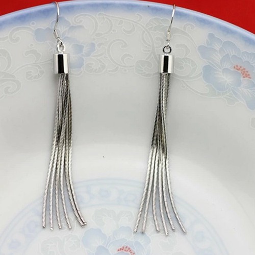 Temperament Earrings Super Long Exaggerated Tassel Earrings Dangle Earrings LQ