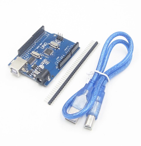 NEW Version UNO R3 ATmega328P CH340 Free USB Cable Compatible to Arduino