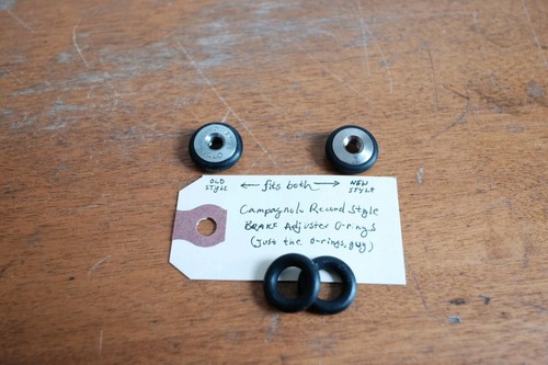 Pair O-Rings For Campagnolo Nuovo Super Record Brake Caliper Adjuster Barrel OEM