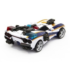 Tobot V Sergeant Justice Transform Figure Police Car Boys Toy Robot* INBOX