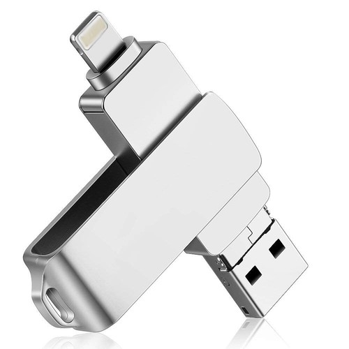 128GB 3 in 1 USB Flash Drive External Storage Memory Pen Stick For iPhone IOS