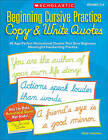 Beginning Cursive Practice: Copy & Write Quotes : 40 Age-Perfect Motivational Quotes That Give Beginners Meaningful Handwriting Practice by Jane Lierman (Paperback / softback, 2011)