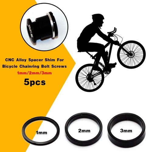 Chainrings & BMX Sprockets 5x CNC Alloy Spacer Shim For Bicycle