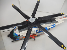 Lego 60166 Heavy-Duty Rescue Helicopter Town City Coast Guard 100% Complete