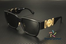 VERSACE VE4483D GB1 87 Black Dark Grey 57 mm Men's Sunglasses