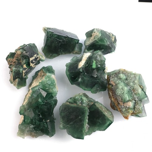 2.2LB Natural green fluorite quartz Crystal Mineral specimen healing