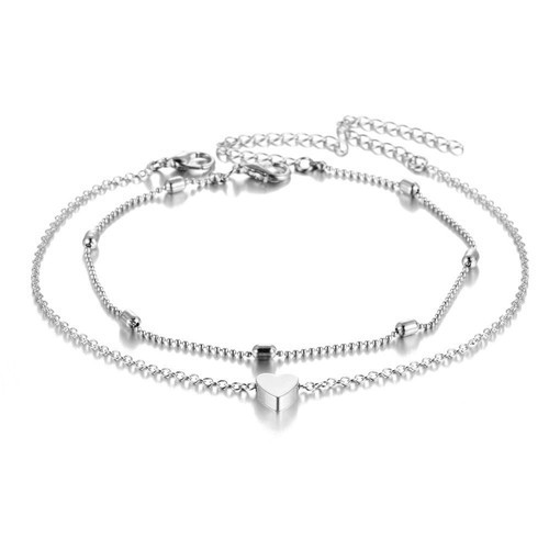 Sandalias de mujer pulseras Crochet Pie Joyería Pulseras de tobillo de la pierna Mujer Cadena de pierna