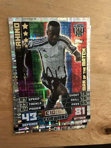 Match Attax signed 46