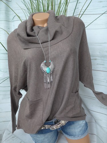 34-40//42 Kaschmir und Seiden Anteil Heine B.C Strick Pulli Pullover Gr 315