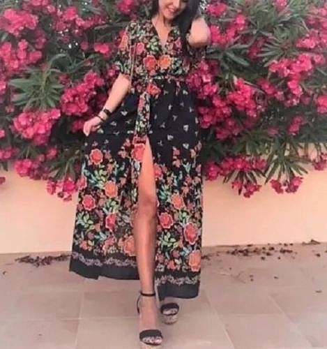 ZARA SIZE M FLORAL PRINTED KIMONO KAFTAN BLOUSON DRESS KLEID BLUMENPRINT BLUMEN