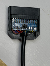 Atari Jaguar RGB Stereo Shielded SCART cable Free SHIP !