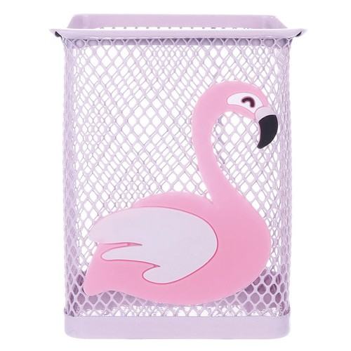 Cotton Metal Pen Holder Pencil Container Desktop Stationery Box Useful XJX2