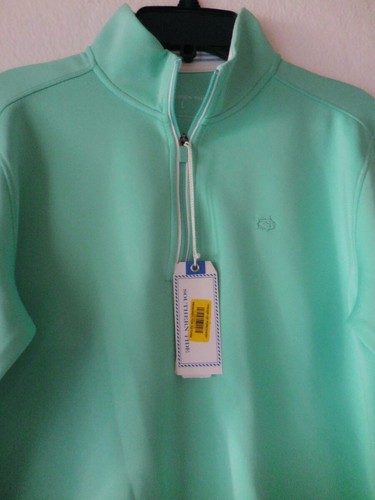 Southern Tide Boys Skipjack 1//4 Zip Pullover Cockatoo Green L 12-14 NWT
