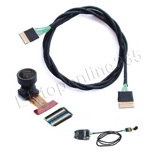 63.5cm Lens Extension Cable and Lens D Module for #16 HD Car Key Camera 25/"