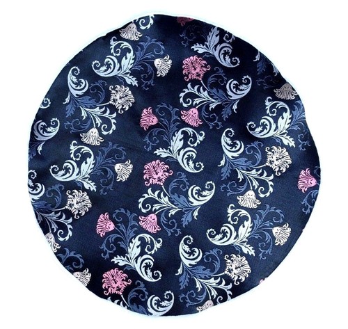 $75 Retail New Lord R Colton Masterworks Pocket Round Positano Gray Pearl Silk