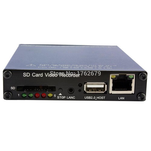 SD Car Mobile DVR 1CH H.264 Video//audio Input Multi Language 90mm*80mm*20 mm