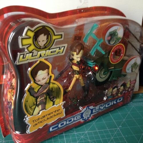 SIMBA CODE LYOKO ULRICH MOTO VOLADORA OVERAIKE FIGURA ARTICULADA NUEVO VER FOTO
