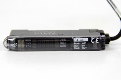 show original title 2x FT-Z8E Details about / Panasonic FX-301 NPN Fiber Instrumentation Amplifier Red LED 650nm