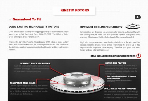 Front And Rear Brake Disc Rotors For 2007-2013 Mazda 3 Mazdaspeed
