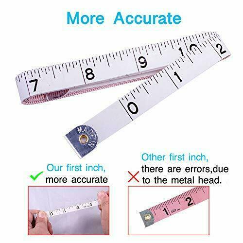 2 Pcs Tape Measure Sewing,PPpanda for Body Tailors Measure...