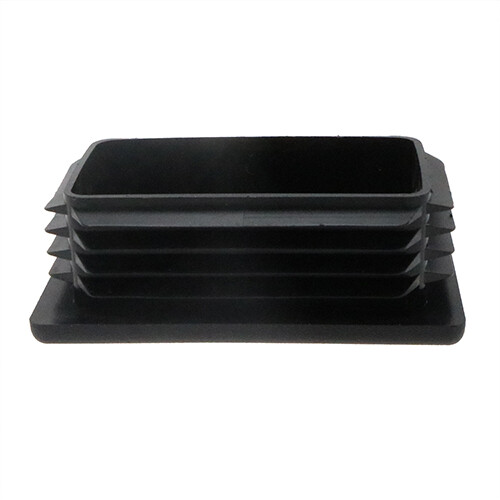 Tube End Caps Plastic Inserts 4 Pack Rectangular Tube Inserts 120mm x 60mm
