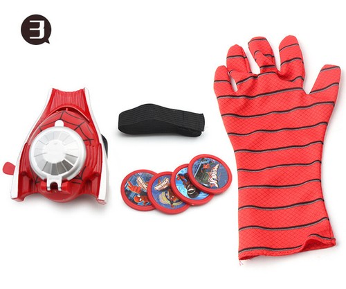 Avengers Glove Launcher Iron Man Spiderman Toy Gloves Kids Cosplay Party Gift UK
