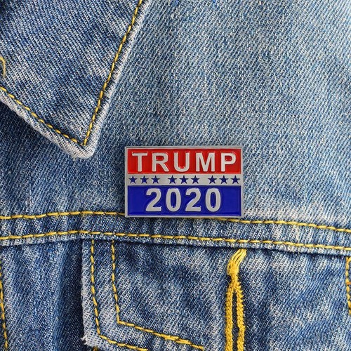 5Pcs Donald Trump 2020 Election President Badge Button Pin Campaign Brooch US