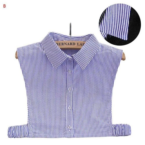 Unisex Mode Detachable Faux Fake Lapel Shirt Collar Necklace Removable Choker