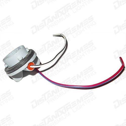 7507 PY21W Bau15s Turn Signal Female Socket Harness Plug Connector Pre-wired 1