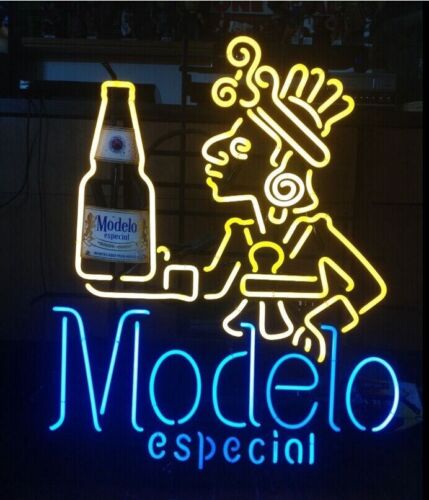 Neon Light Modelo Especial Beer Bar Pub Party Store Room Wall Decor Signs Gift 