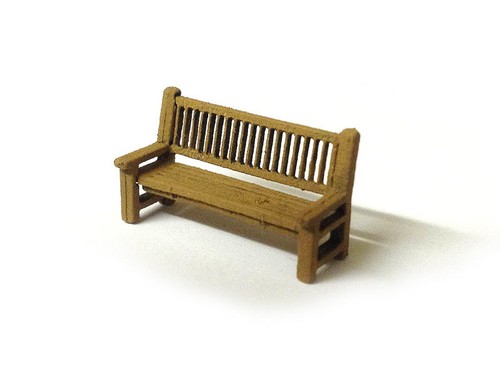 lx013-o 1:43 Modell Eisenbahn Laser Schliff Bahnhof Bänke 6er Pack O Maßstab