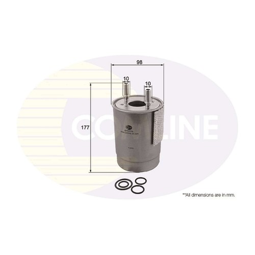FITS RENAULT MEGANE MK3 1.5 DCI 110 EDC authentique Comline en-Ligne Filtre à carburant