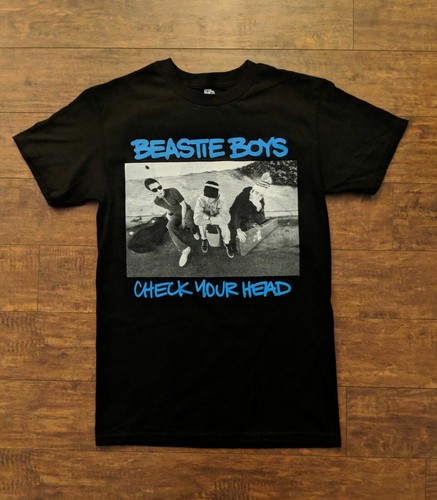 New BEASTIE BOYS CHECK YOUR HEAD Logo T-Shirt S-3XL
