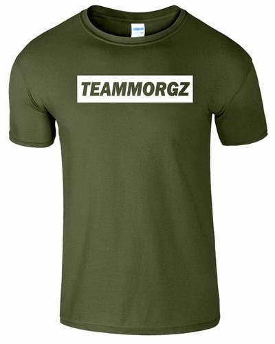 Team MORGZ Mens Kids T-shirt Prank Youtuber Vlogger MGZ Boys Girls Top Tshirt