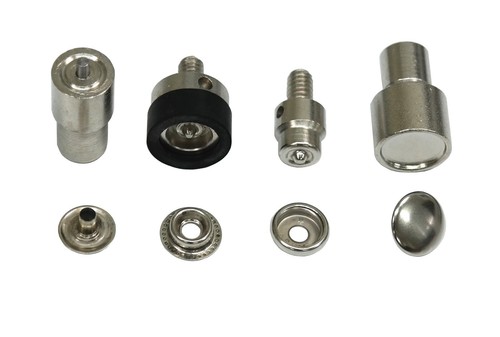 Druckknöpfe Knöpfe Edelstahl S-Feder od Ring-Feder 10mm 12,5 mm 15mm
