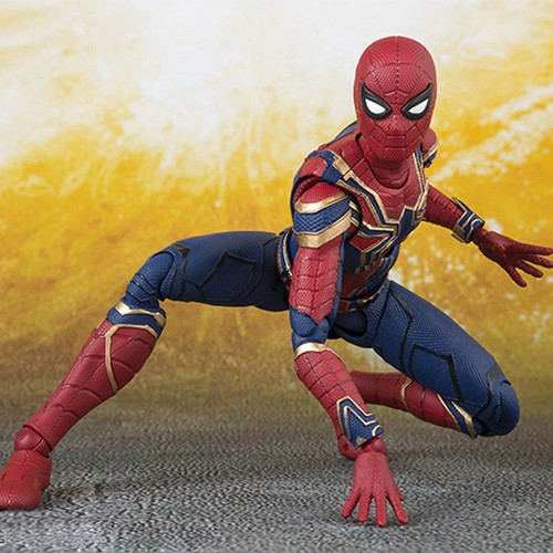 Marvel Spiderman Avengers Infinity War Iron Spider-Man Action Figure Toy Model