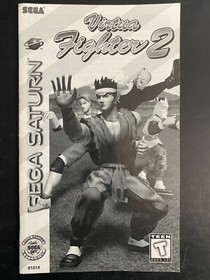 Virtua Fighter 2 SEGA Saturn Instruction Manual Only