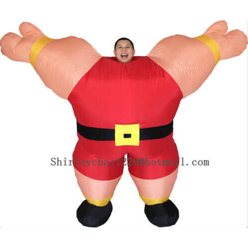 Halloween Inflatable costume Hercules Costume Party Cosplay costume for men adul