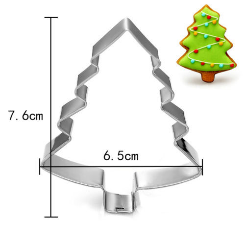 Christmas Stainless Steel Biscuit Pastry Cookie Cutter Cake Decor Mold Tool