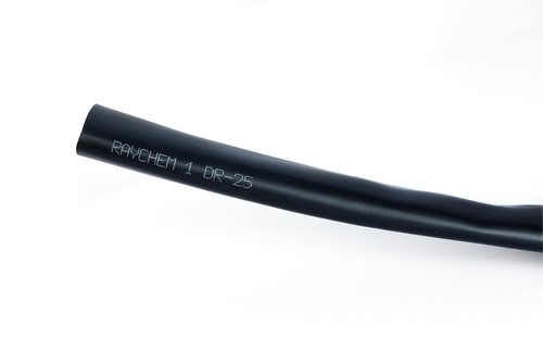 Raychem TE Connectivity DR-25 1//4/" Diesel 6.4mm Negro Resistente Heatshrink 1mtr