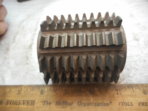 GEAR HOB CUTTER BC.CO 12DP 14.5PA D+F .202 .002 THIN SEMI FIN LEFT HAND