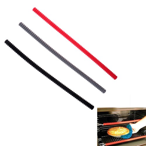 Silicone Threaded Heat Resistant Oven Rack Edge Protector Guard Cover VQ
