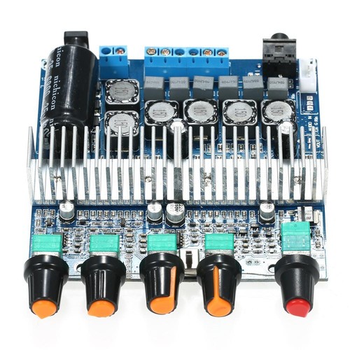 DC 12V~24V TPA3116D2 Subwoofer Digital Amplifier Board Stereo Audio Module U2E6