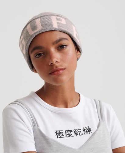 Superdry Damen Superdry Damen Urban Logo Beaniemütze