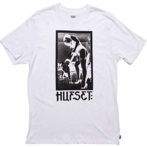 white $36.00 HUF Exposure Tee HUFTS3228WHT