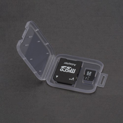 5PCS SD Memory Card Case SDHC Holder Protector Storage Box For SD Cards I0K0