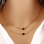 Fashion Women Multilayer Clavicle Necklace Pendant Charm Choker Chain Jewelry 