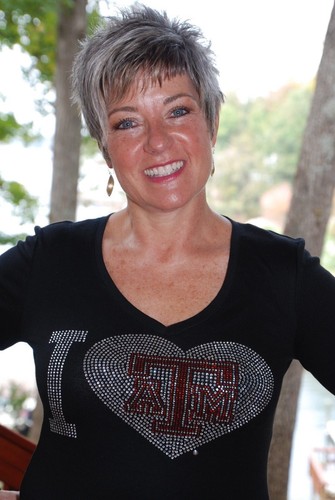 Texas A /& M rhinestone bling shirt XS S M L XL XXL 1X 2X 3X 4X 5X LOVE Texas AM